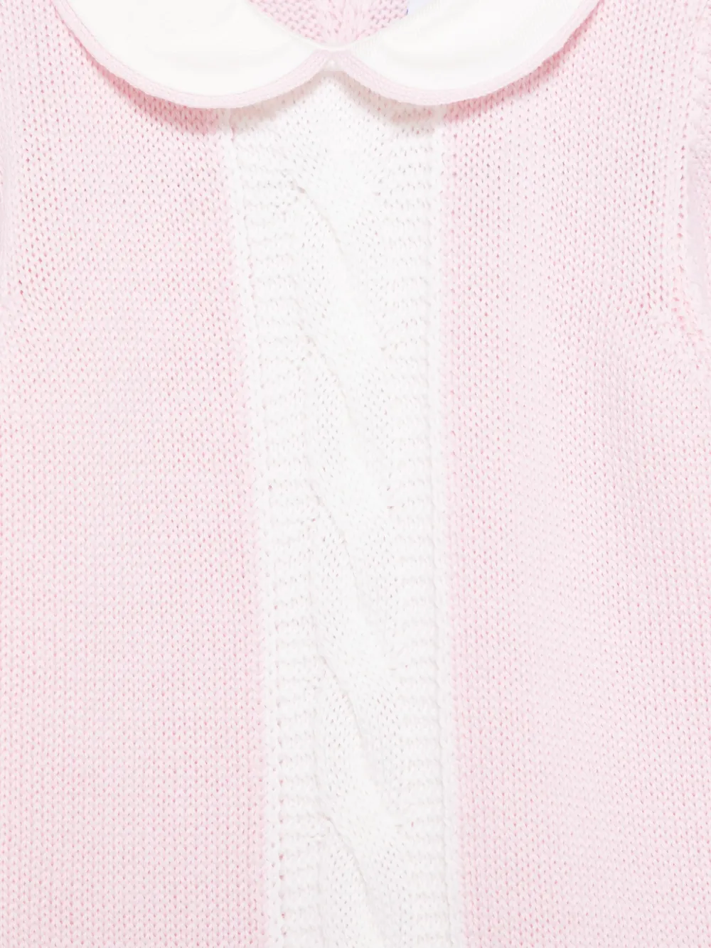 Siola Kabelgebreide romper Roze