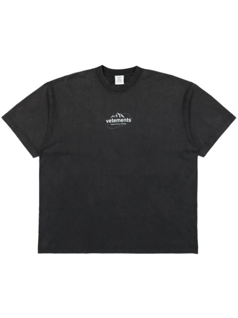 VETEMENTS playera Spring Water Logo