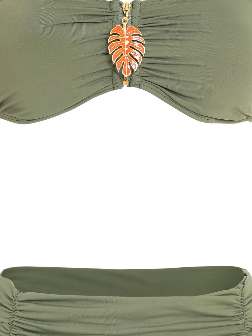 Brigitte bandeau bikini set - Groen