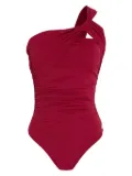Brigitte draped swimsuit - Red