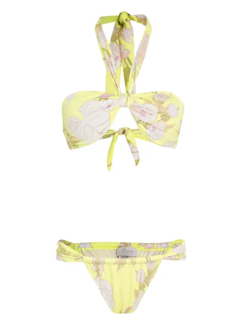 Brigitte bikini Flores - Jaune - Brigitte - Modalova