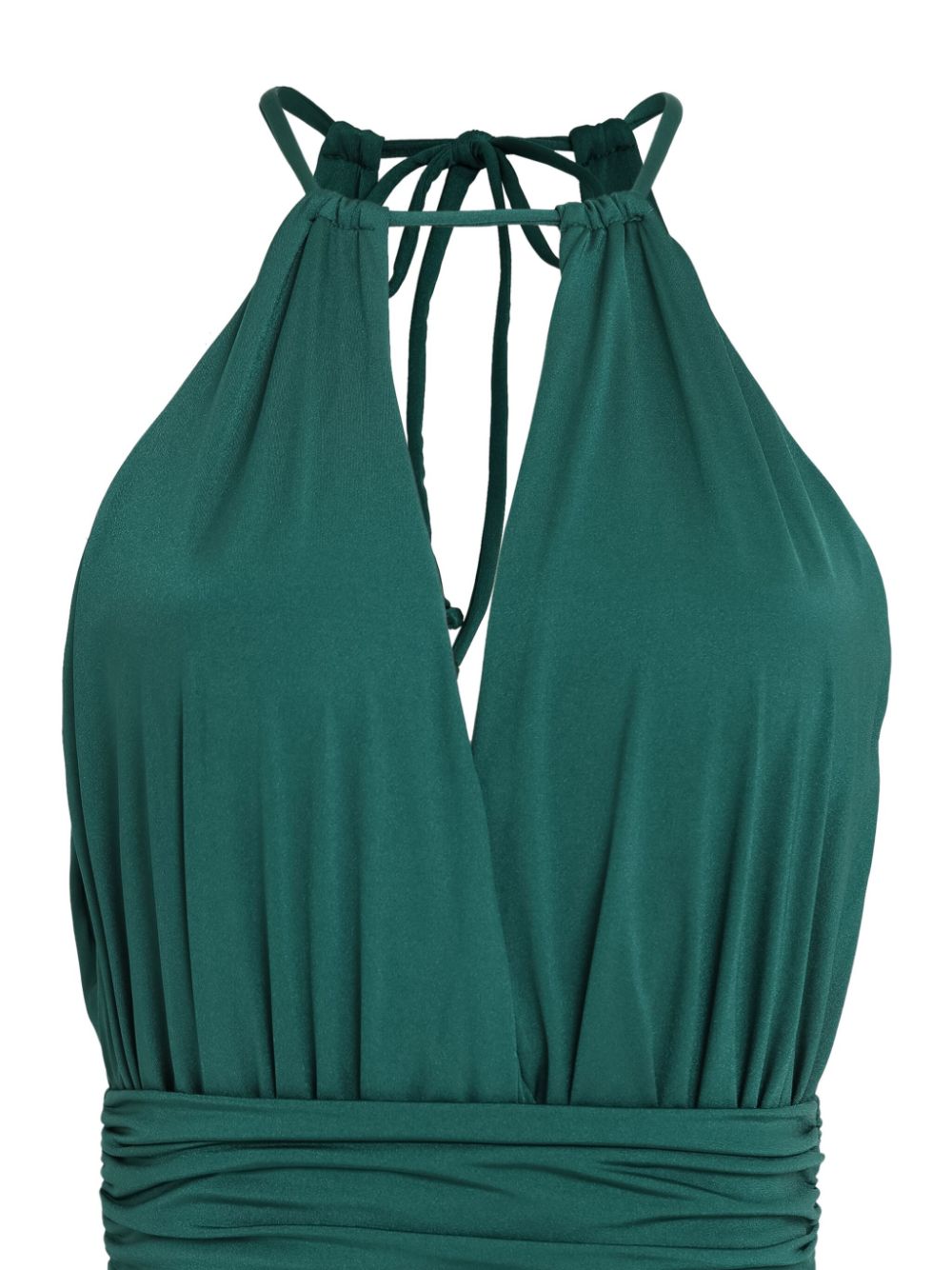 Brigitte halterneck maio swimsuit - Groen