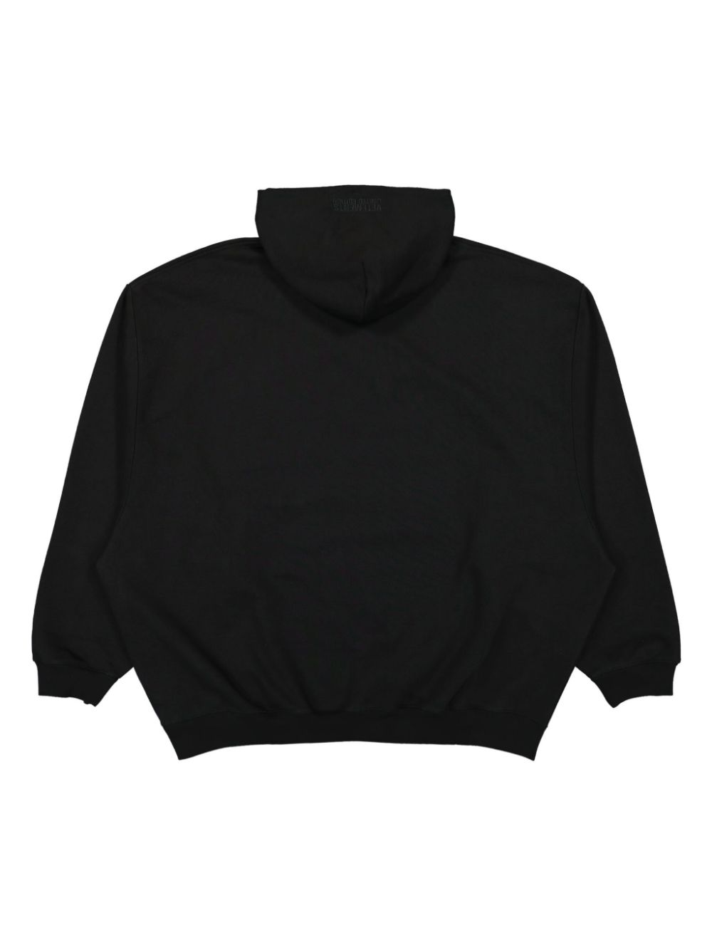 Shop Vetements Print Sweatshirt In Black