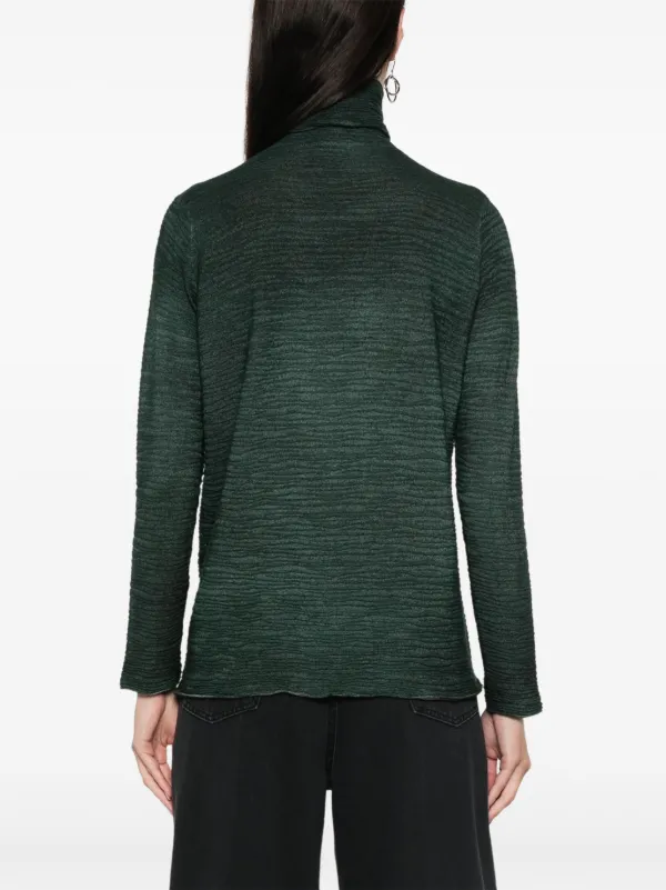 Tシャツ・カットソー AVANT TOI Women Sweater G223WD1300CSFVHGREEN Green Avant Toi Textured Sweater | Green | FARFETCH UZ
