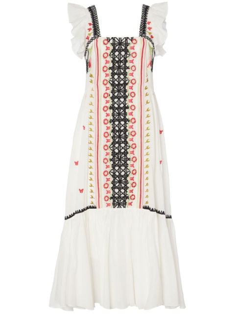 Temperley London Florentine midi dress