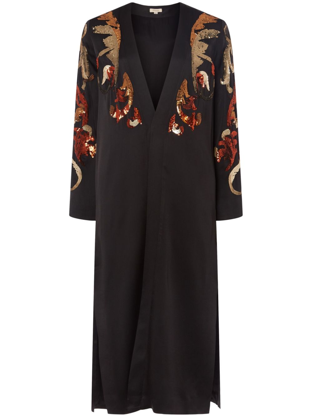 Temperley London Novella kimono - Black