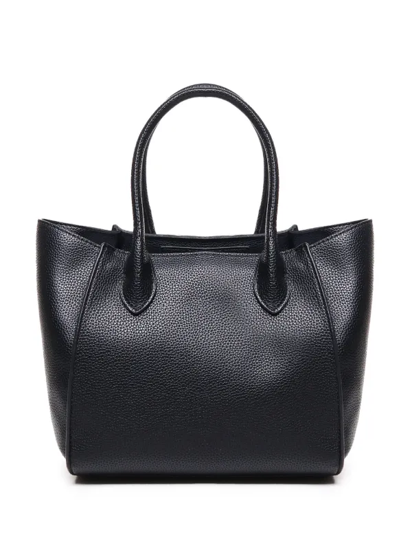 Love Moschino leather tote bag women Calf Leather One Size Black