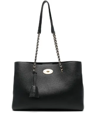 マルベリー　リリー　トート Mulberry Small Lily Tote Bag | Black | FARFETCH