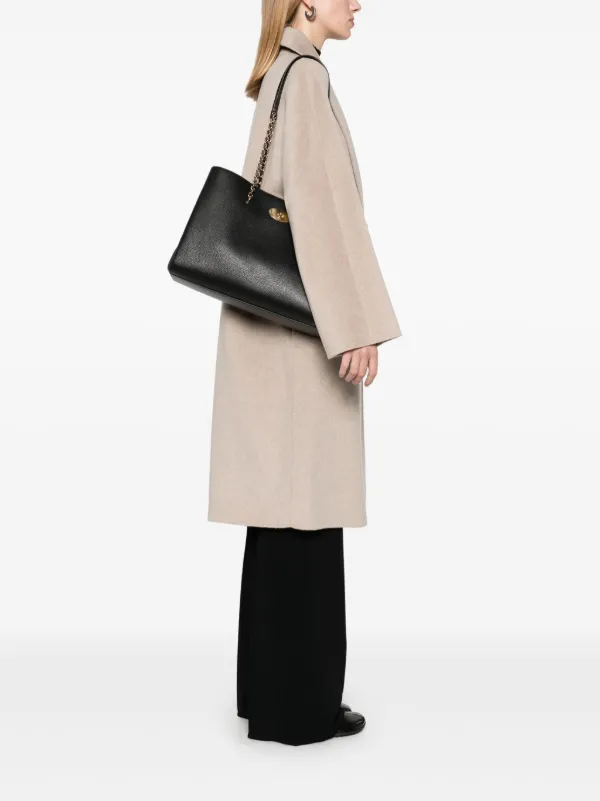 Mulberry Small Lily Tote Bag | Black | FARFETCH