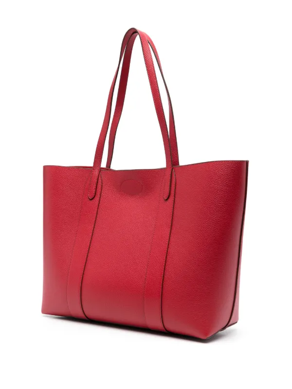 Mulberry Small Bayswater Tote Bag Red FARFETCH AE