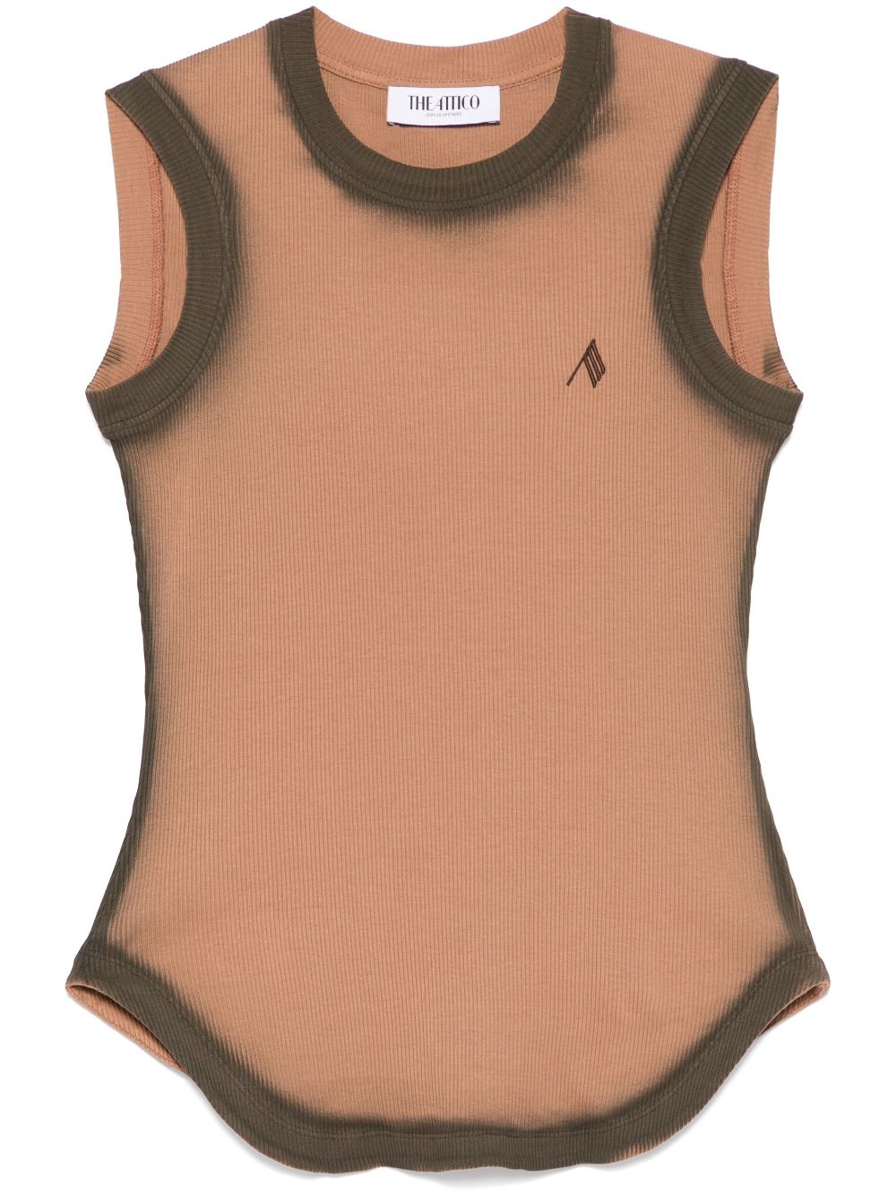 The Attico Reese tanktop Bruin