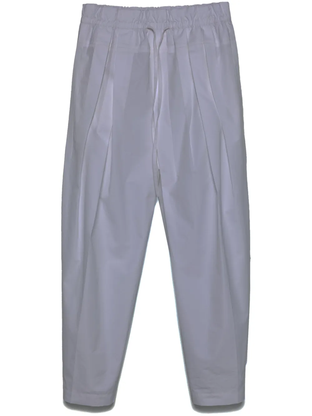 Jil Sander Pleated Trousers In White