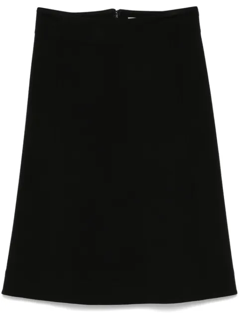 Jil Sander A-line midi skirt