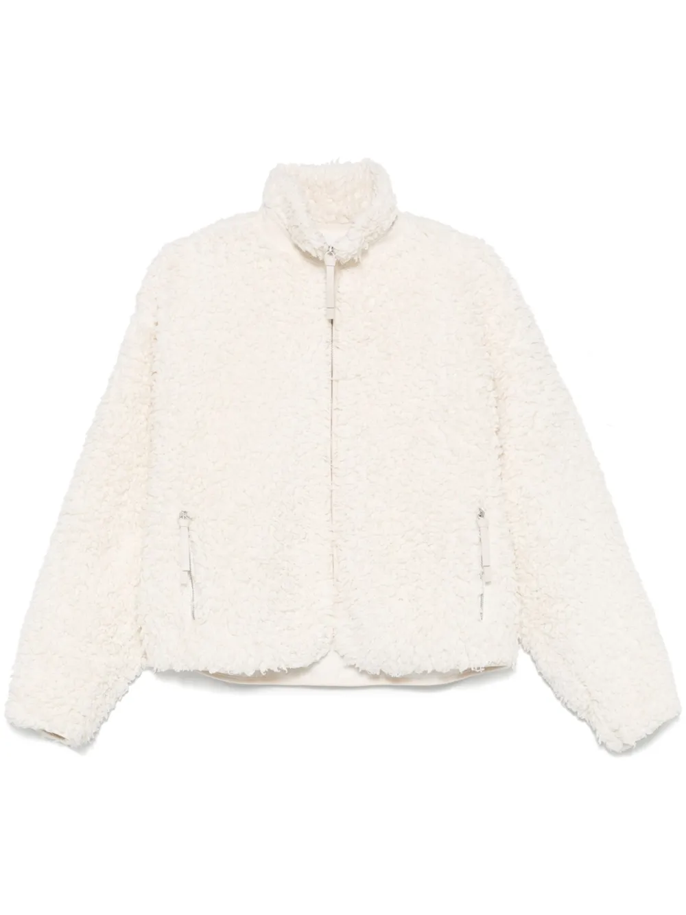 Jil Sander Fleece jack Wit