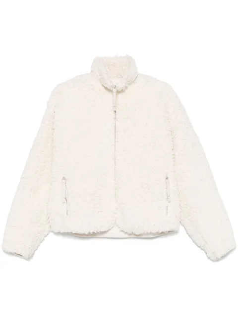 Jil Sander chamarra con tejido polar