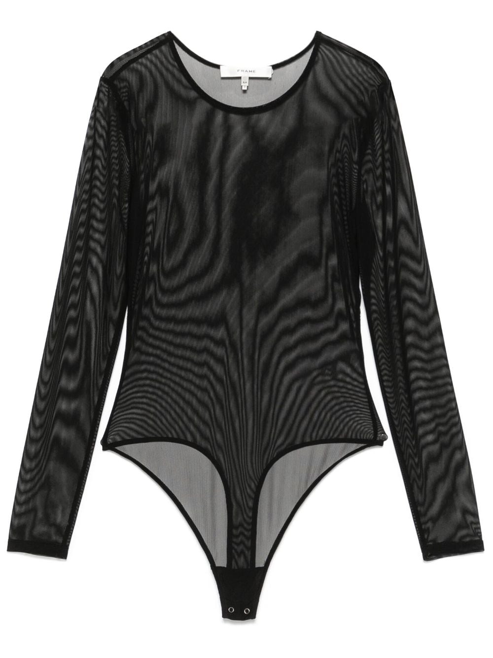 Shop Frame Mesh Bodysuit In Black