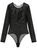 FRAME mesh bodysuit - Black