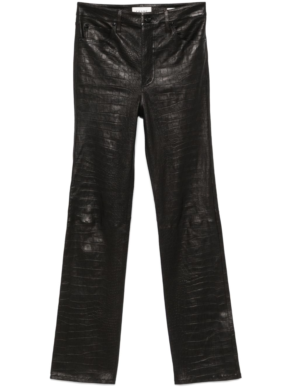 The Leather Ruler trousers