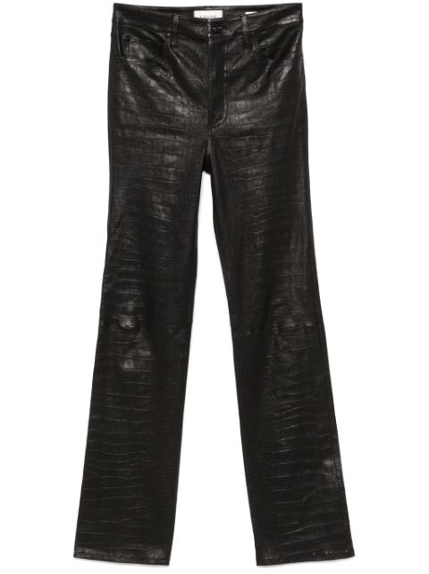 FRAME pantalon The Leather Ruler