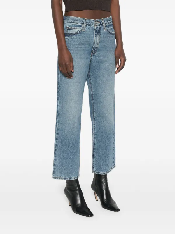 【関税込み】FRAME ブルー 'The Hang' ジーンズ FRAME The Hang ジーンズ | ブルー | FARFETCH JP