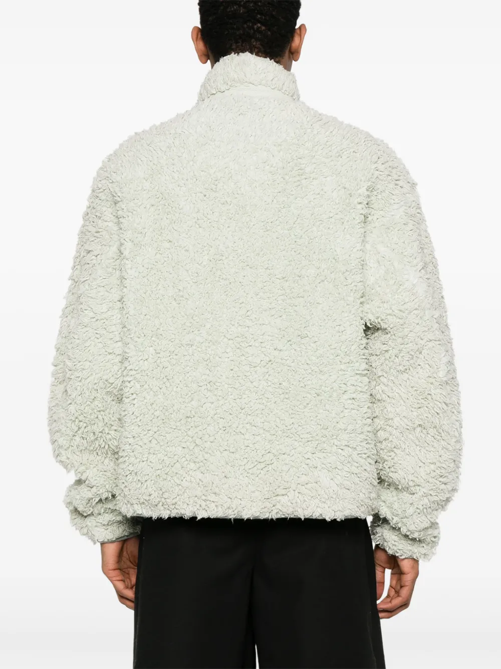 JIL SANDER+ Katoenen fleece jack Groen