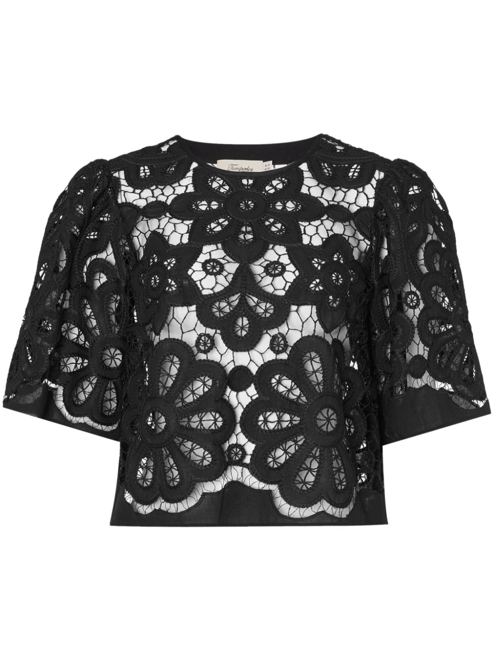 Temperley London Guinevere blouse – Black