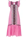 Temperley London Florentine midi dress - Pink