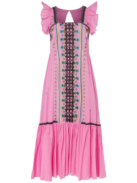 Temperley London Florentine midi dress