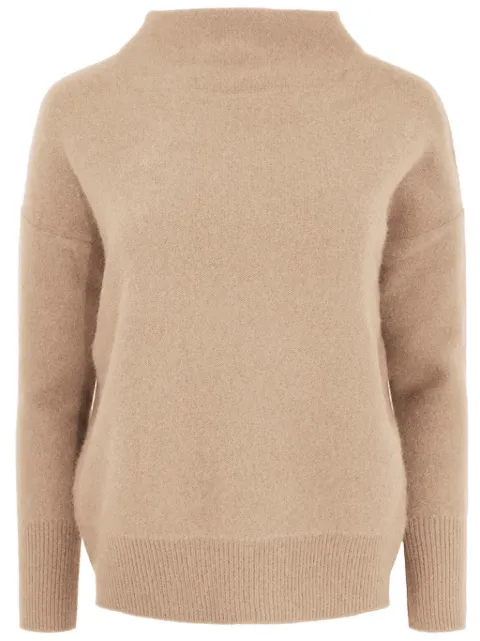Vince funnel-neck cashmere jumper
