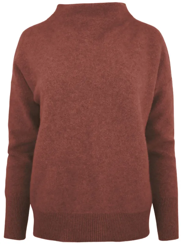 Vince funnel neck Sweater Red FARFETCH BH