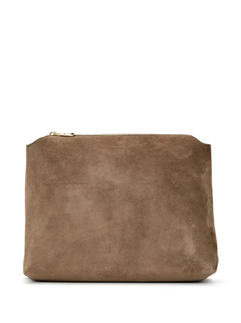 KHAITE medium Lina suede cross body bag