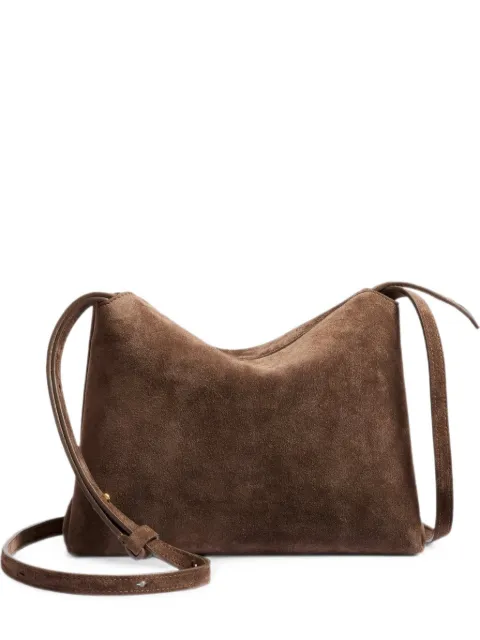 KHAITE medium Lina suede cross body bag