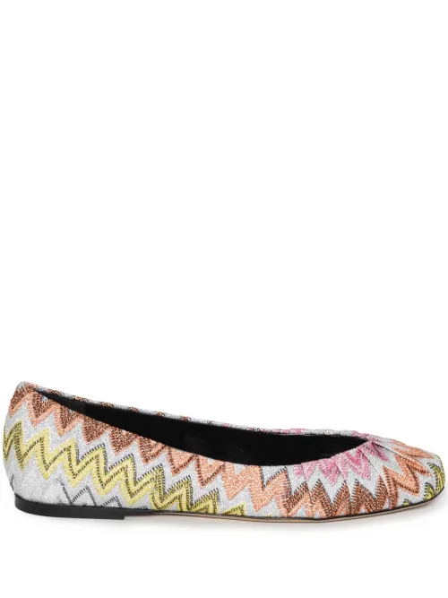 Missoni ballerines Iris - Bleu - Missoni - Modalova