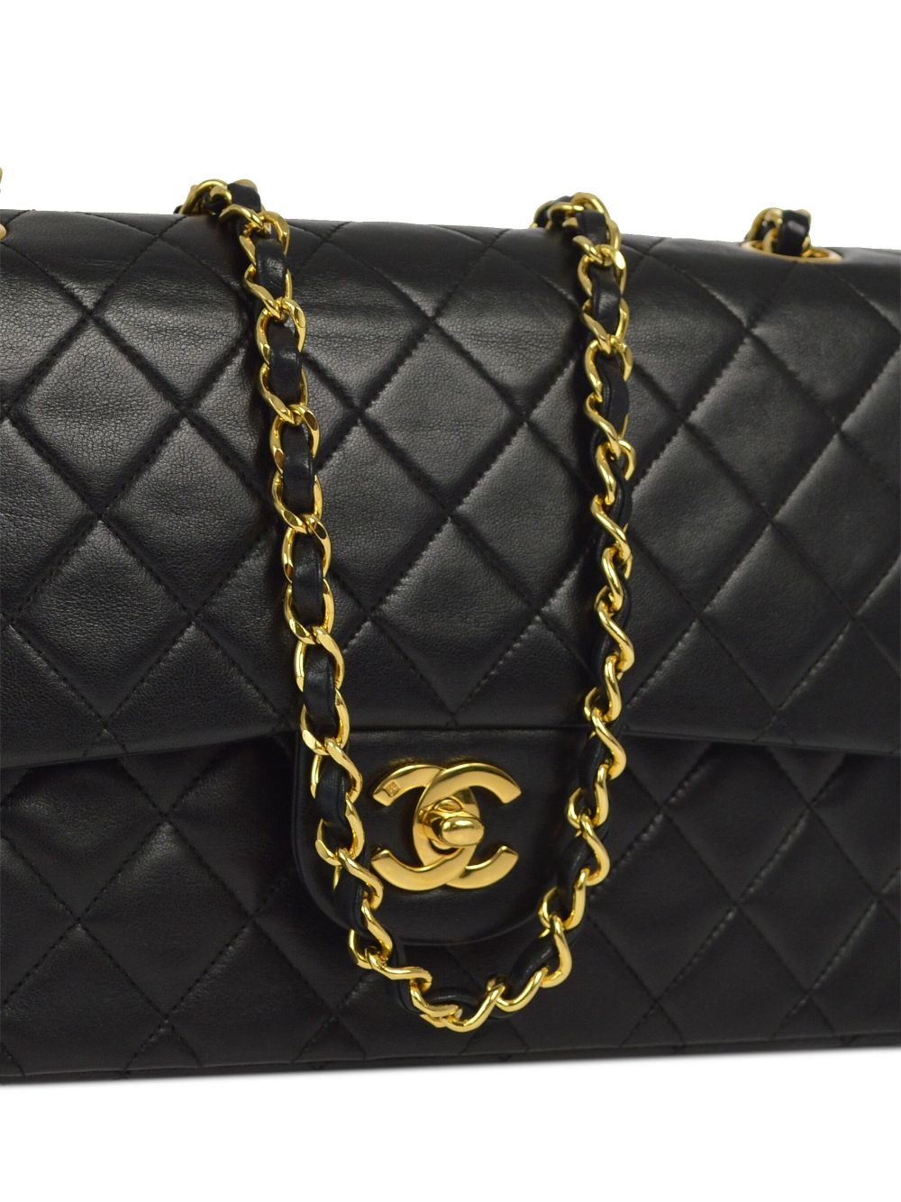 Affordable HOT SALE CHANEL 1990s medium Double Flap shoulder bag Women