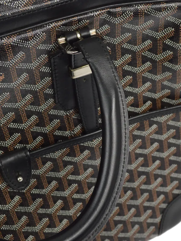 Goyard Pre-Owned 1990-2000s Diplomat Briefcase Black FARFETCH IN