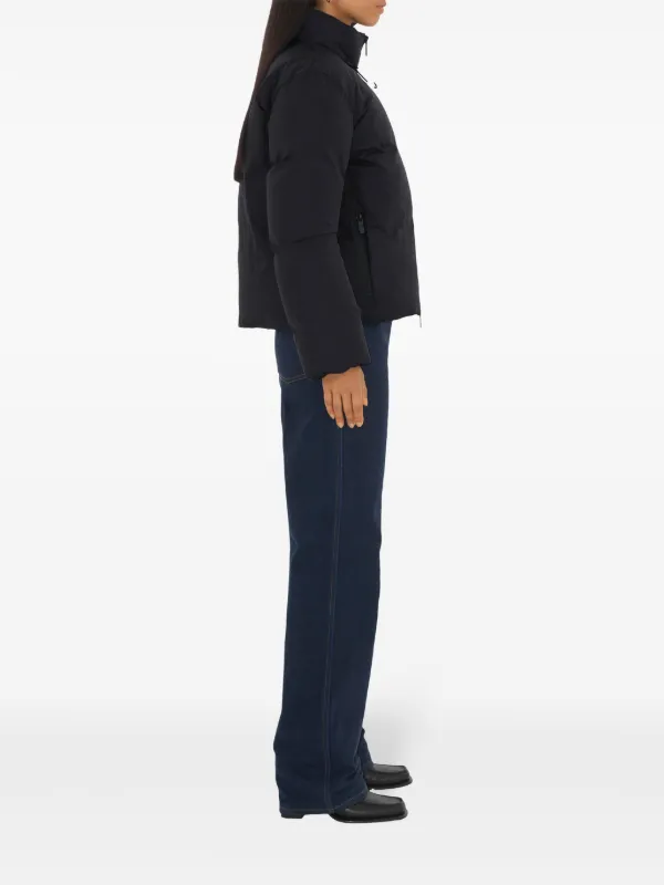 Burberry EKD Puffer Jacket | Black | FARFETCH
