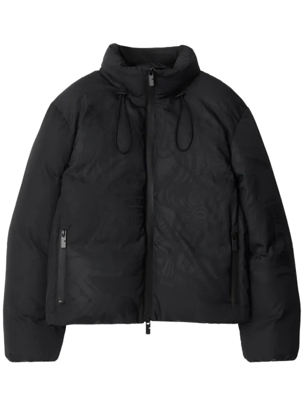 ★SALE★【送料関税無料】BURBERRY EKD パデッドジャケット Burberry EKD パデッドジャケット | ブラック | FARFETCH JP