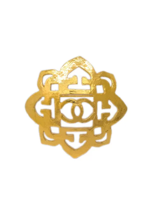 Broche à logo CC (années 1990-2000) - CHANEL Pre-Owned - Modalova