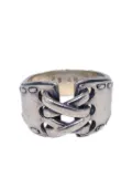 Hermès Pre-Owned 1990-2000 lace-up ring - Silver