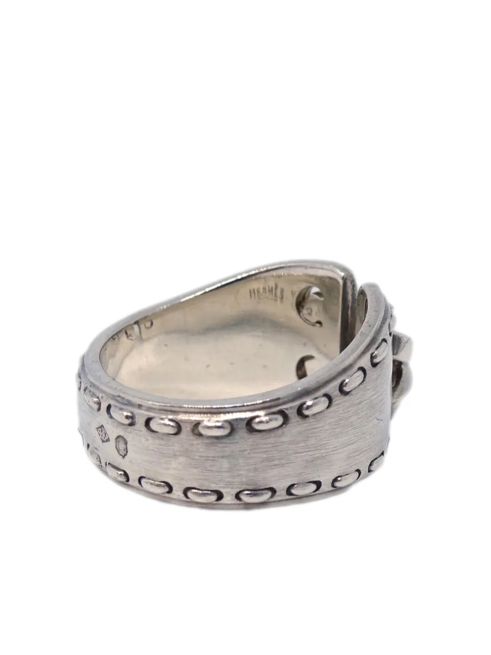 Hermès Pre-Owned anillo bañado en plata 1990-2000 | Image 2