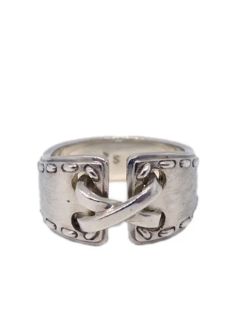 Hermès Pre-Owned 1990-2000 silver-plated ring