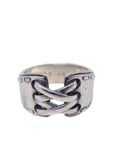 Hermès Pre-Owned anillo Mexico en plata de ley 1990-2000