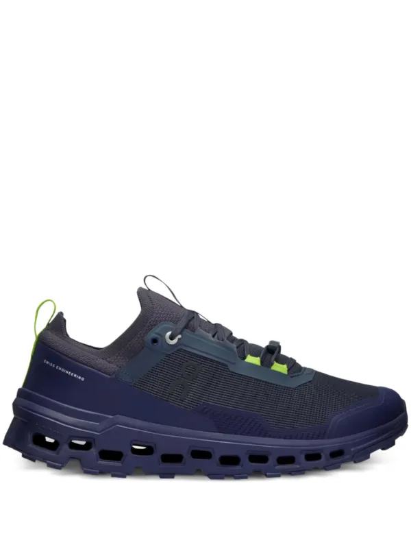 スニーカー Church'S Navy Blue Suede Largs 2 Sneakers Church's Men's Largs 2 Soft Suede Blue Low Top Sneakers