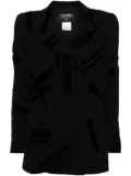 CHANEL Pre-Owned 1998 single-breasted blazer - Black