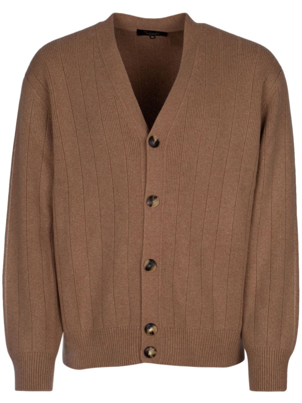 Shop Loro Piana Cervatto Cardigan In Brown