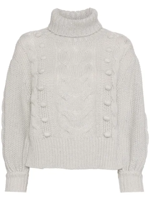 Onefifteen cable-knitted jumper