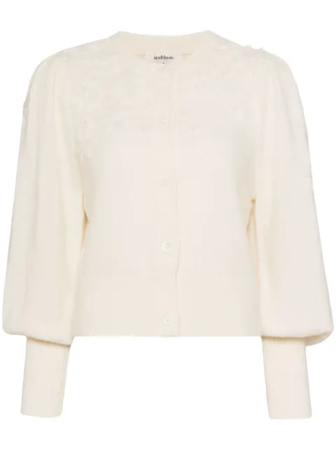 Onefifteen floral-embroidered cardigan