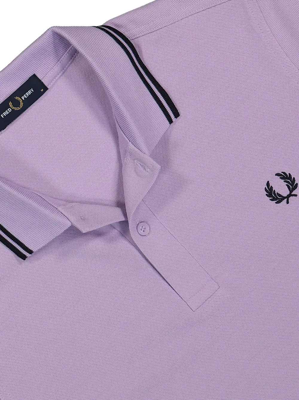 Fred Perry M3600 Twin Tipped poloshirt Paars