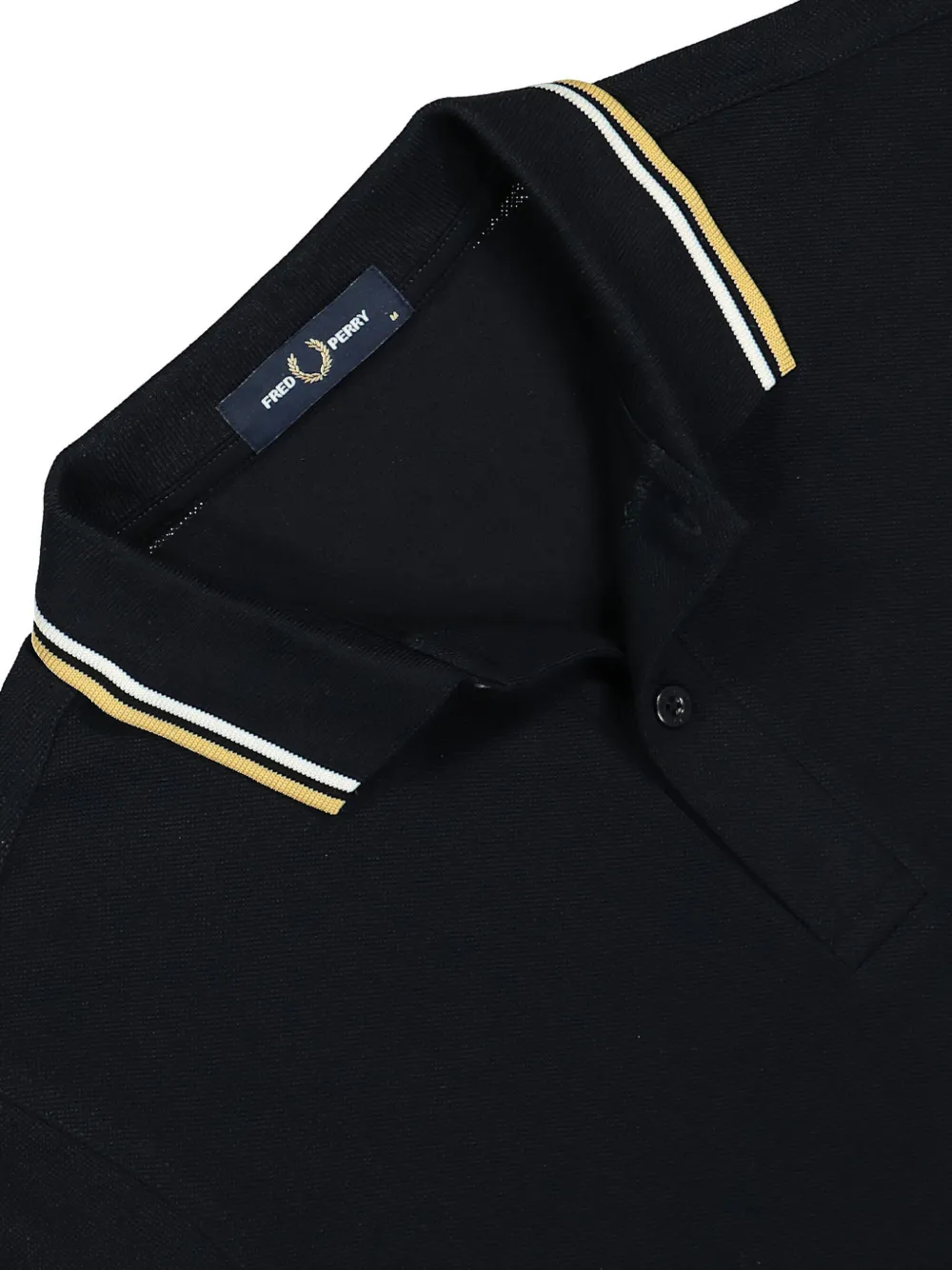 Fred Perry M3600 Twin Tipped poloshirt Blauw
