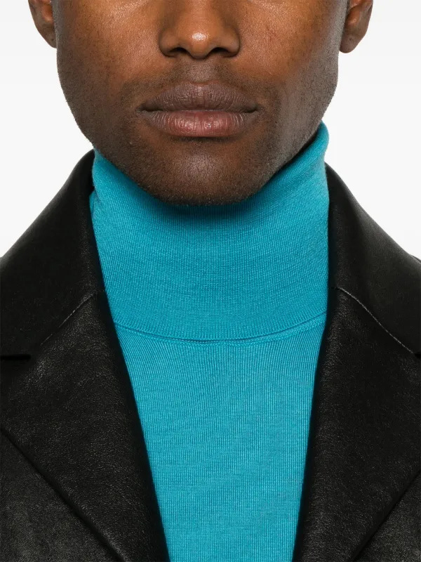 Valentino Garavani タートルネック セーター | ブルー | FARFETCH JP